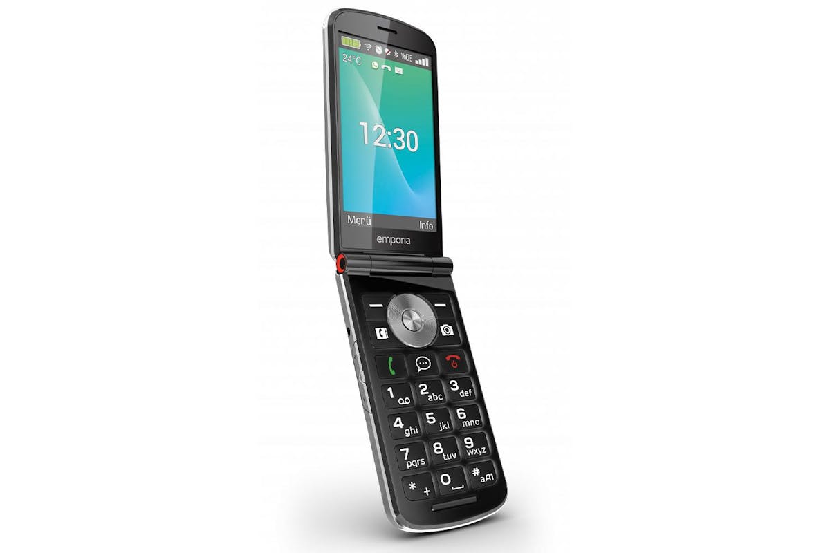 Emporia Touch Smart | 4G Touch Clamshell Mobile Phone | Black-9