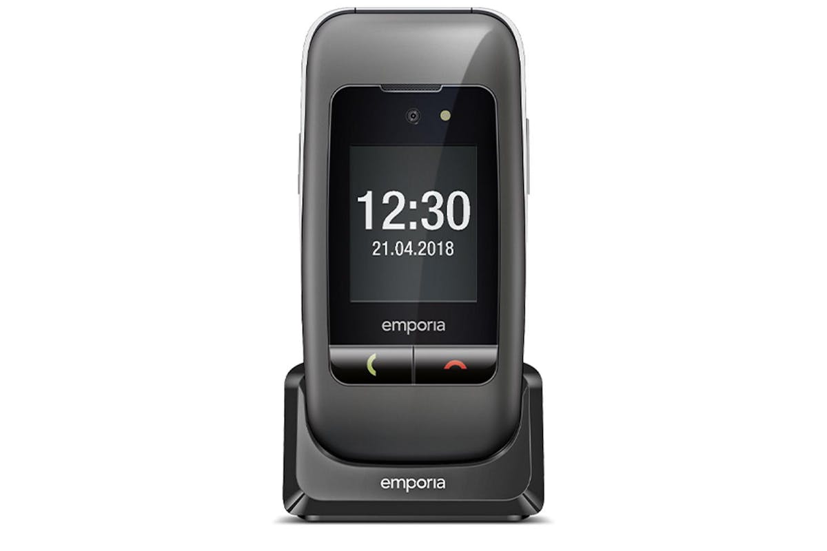 Emporia One | Flip Phone | Silver Space Grey-2