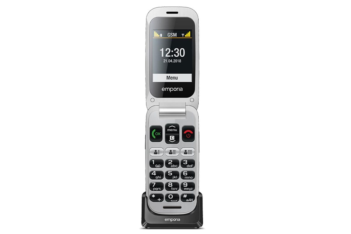 Emporia One | Flip Phone | Silver Space Grey-3