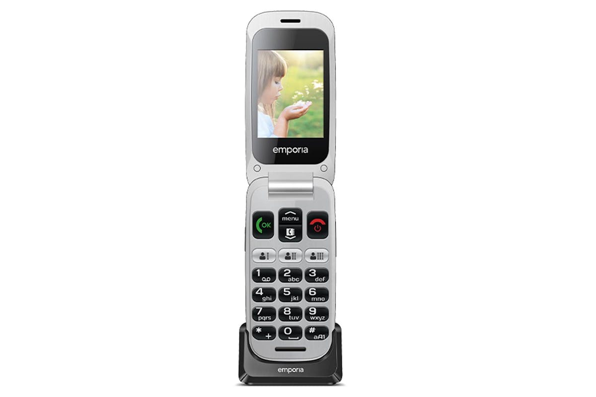 Emporia One | Flip Phone | Silver Space Grey-4