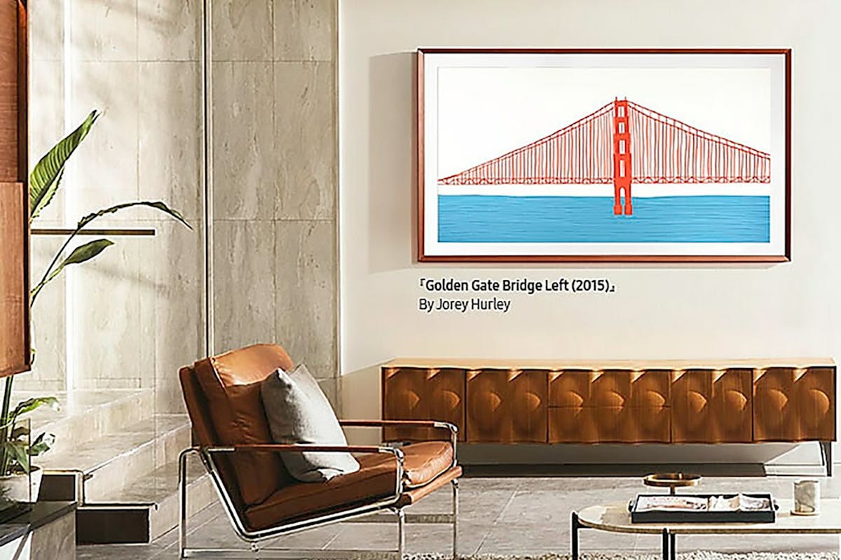 Samsung 50" Customisable Bezel Frame | White-9