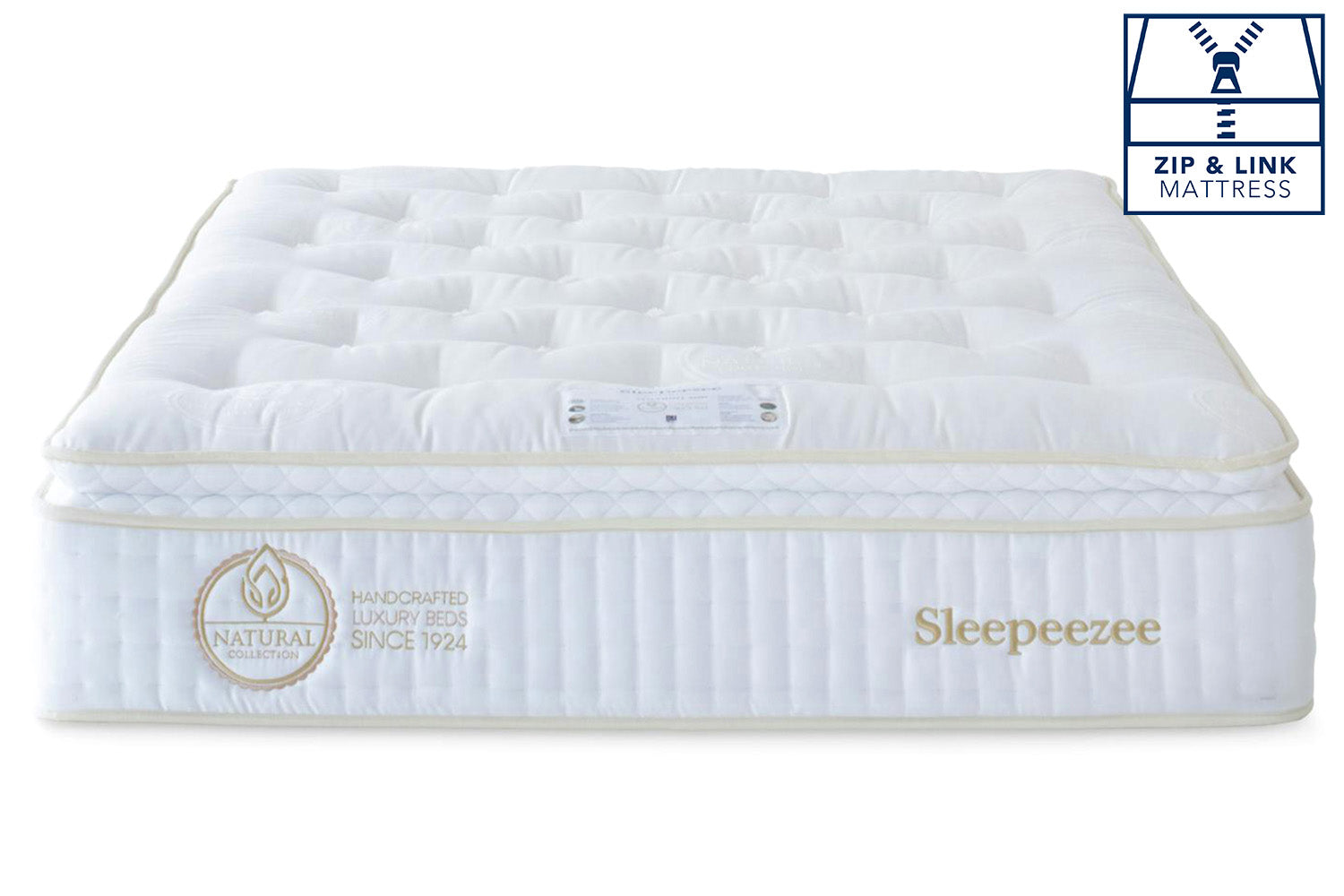 Sleepeezee | New Viscount Mattress | Super King Zip & Link | 6ft