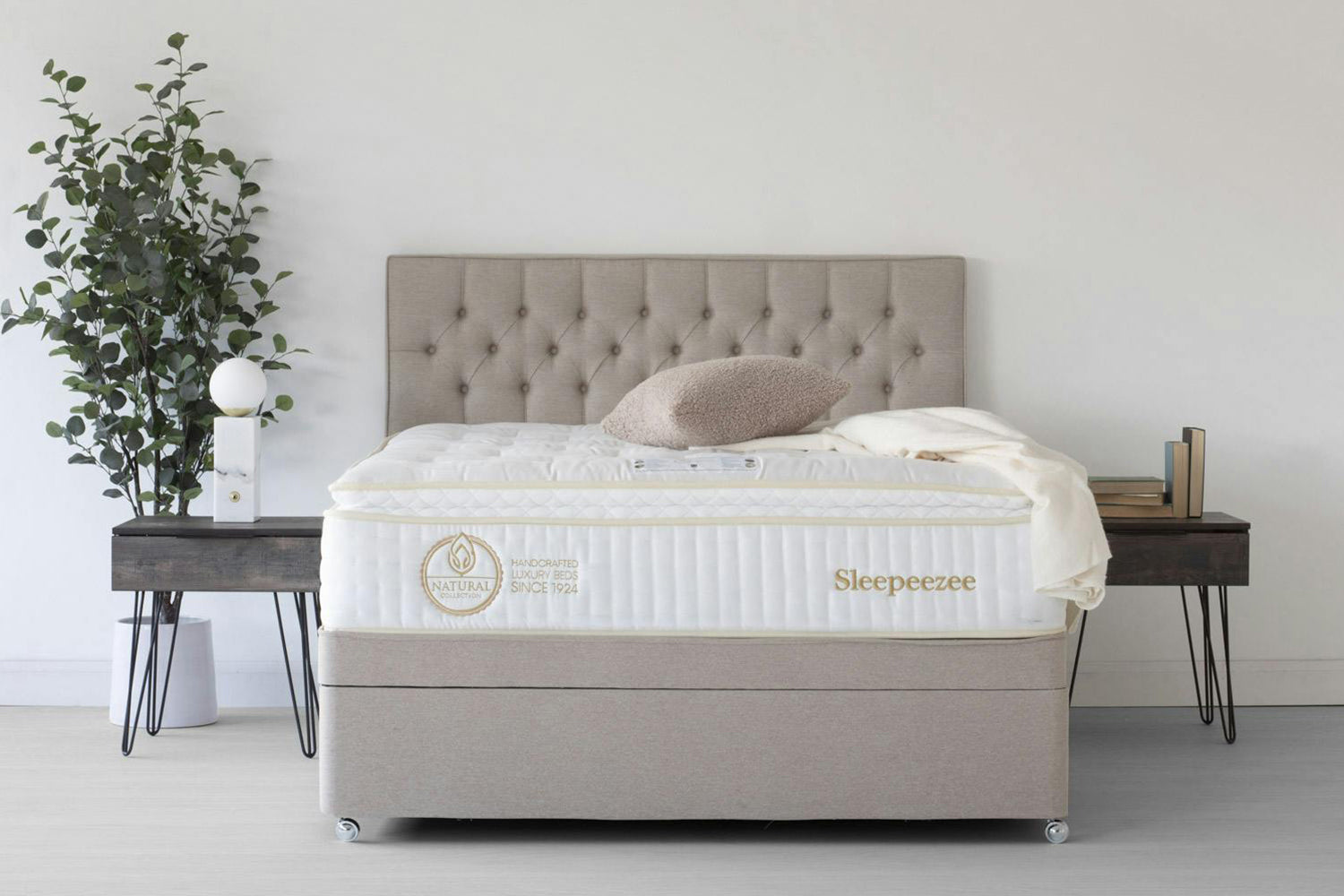 Sleepeezee | New Viscount Mattress | Super King Zip & Link | 6ft-2