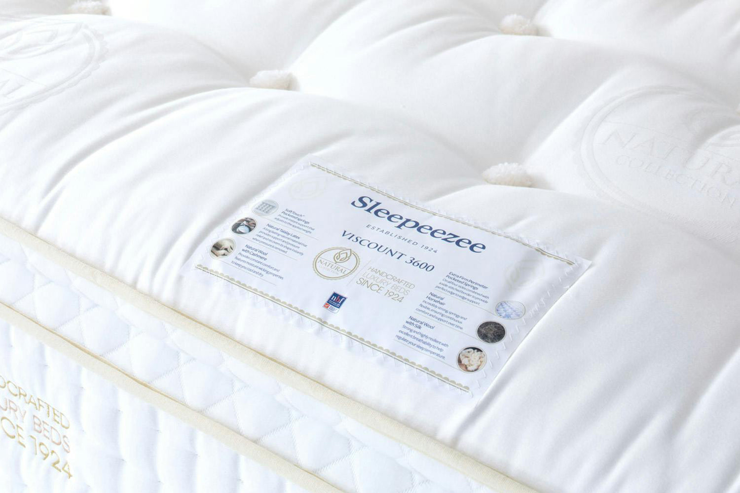 Sleepeezee | New Viscount Mattress | Super King | 6ft-6