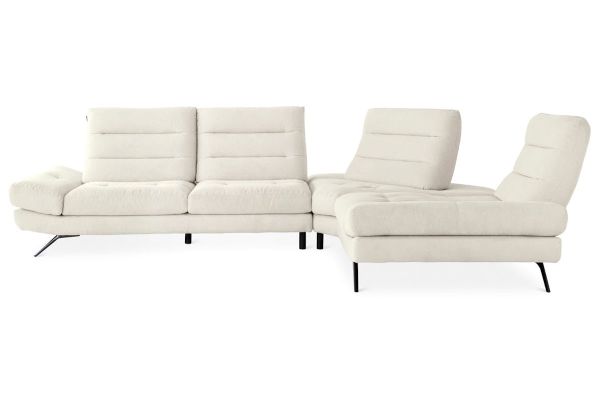 Vitali Corner Sofa | White-5