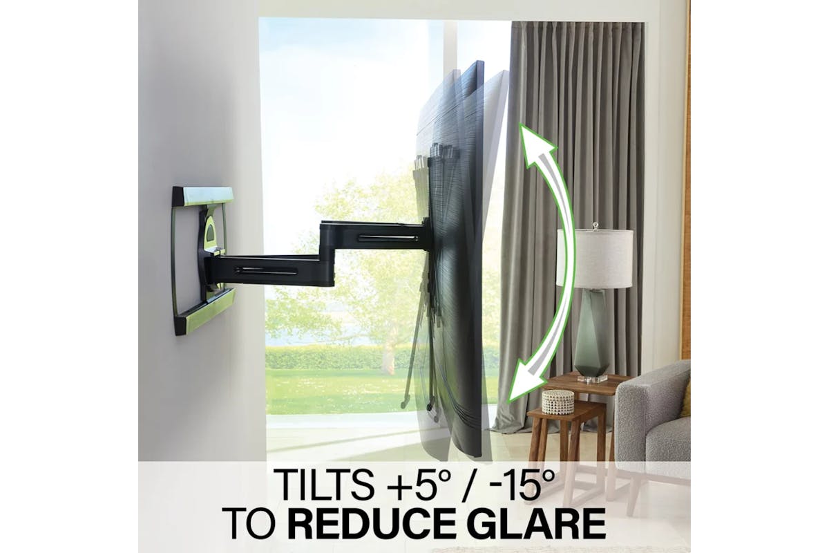 Sanus Advanced Full-Motion 4D Shift for TV Wall Mount 42" – 90" TVs | VLF928-B2-10