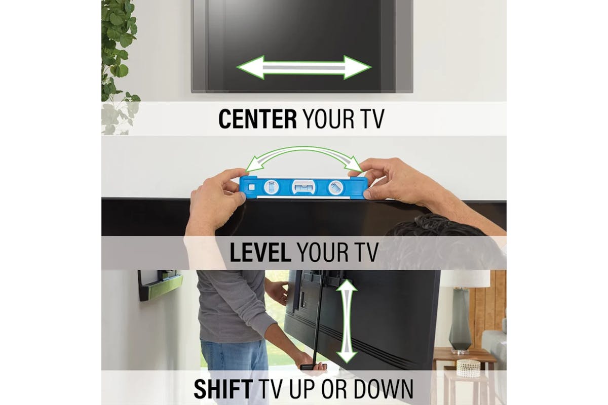 Sanus Advanced Full-Motion 4D Shift for TV Wall Mount 42" – 90" TVs | VLF928-B2-14