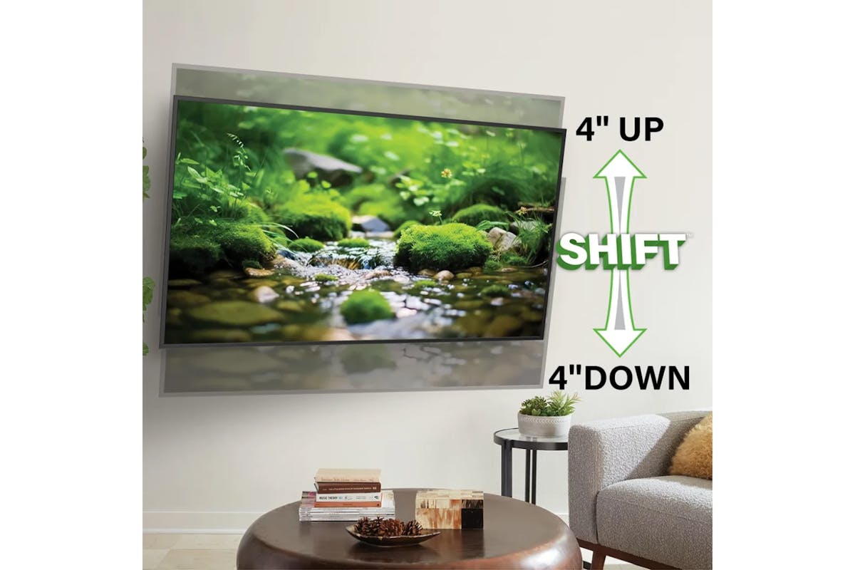Sanus Advanced Full-Motion 4D Shift for TV Wall Mount 42" – 90" TVs | VLF928-B2-6