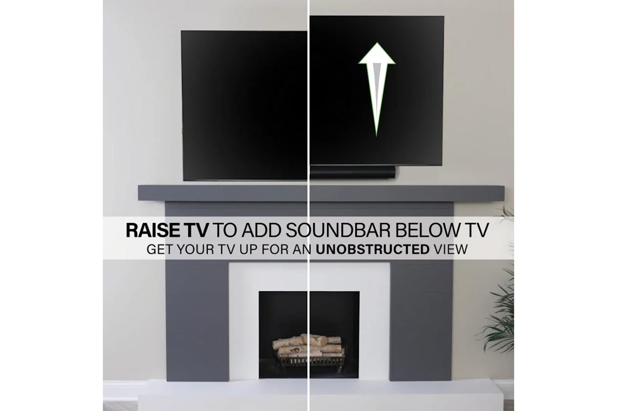 Sanus Advanced Full-Motion 4D Shift for TV Wall Mount 42" – 90" TVs | VLF928-B2-7