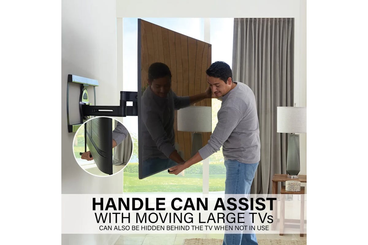 Sanus Advanced Full-Motion 4D Shift for TV Wall Mount 42" – 90" TVs | VLF928-B2-8