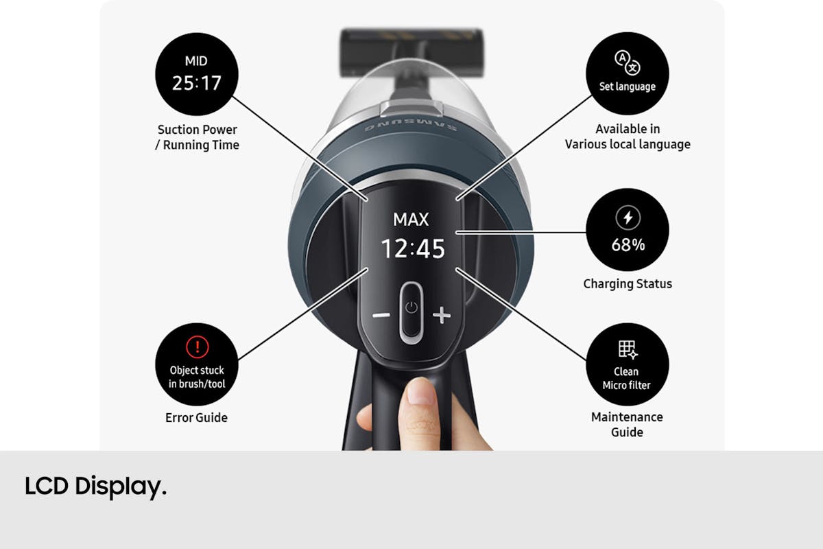 Samsung Jet 85™ Complete Cordless Stick Suction Power Vacuum Cleaner | VS20C8524TB/EU-8