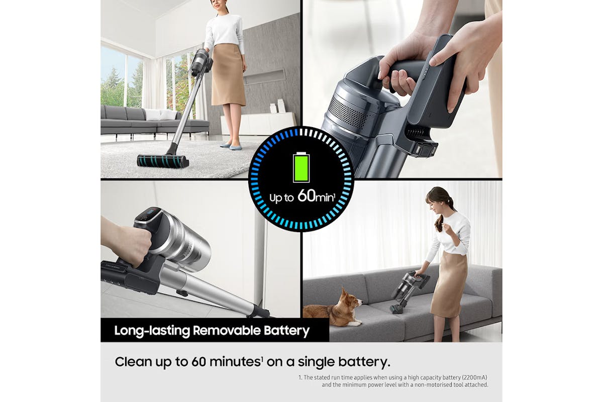 Samsung Jet 85s Complete Stick Suction Power Vacuum Cleaner | VS70H25WFT/EU-6