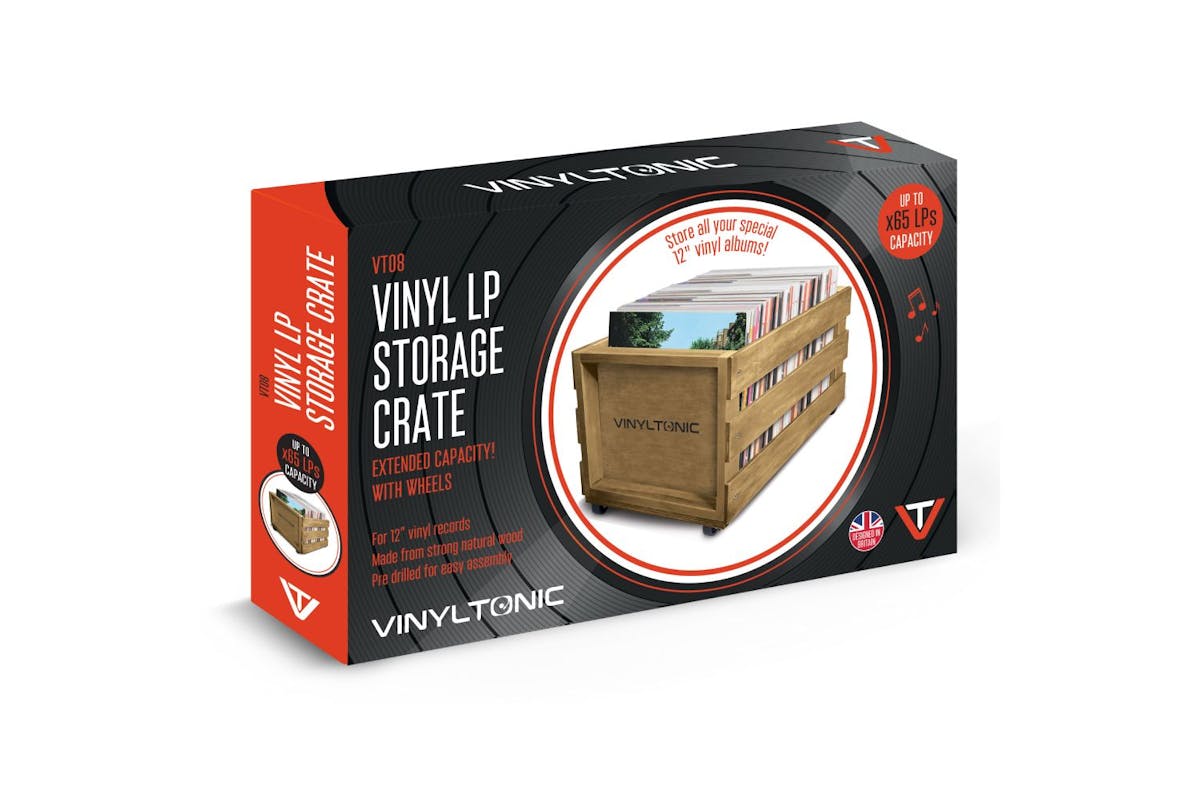 Vinyl Tonic Lp Storage Crate X65 Lp-2