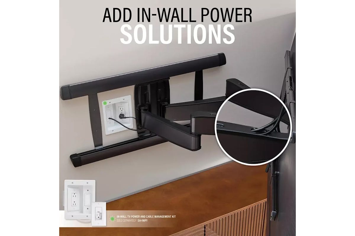 Sanus Advanced XL Full-Motion Premium TV Wall Mount for 65" - 100" TVs | VXF830-B2-13