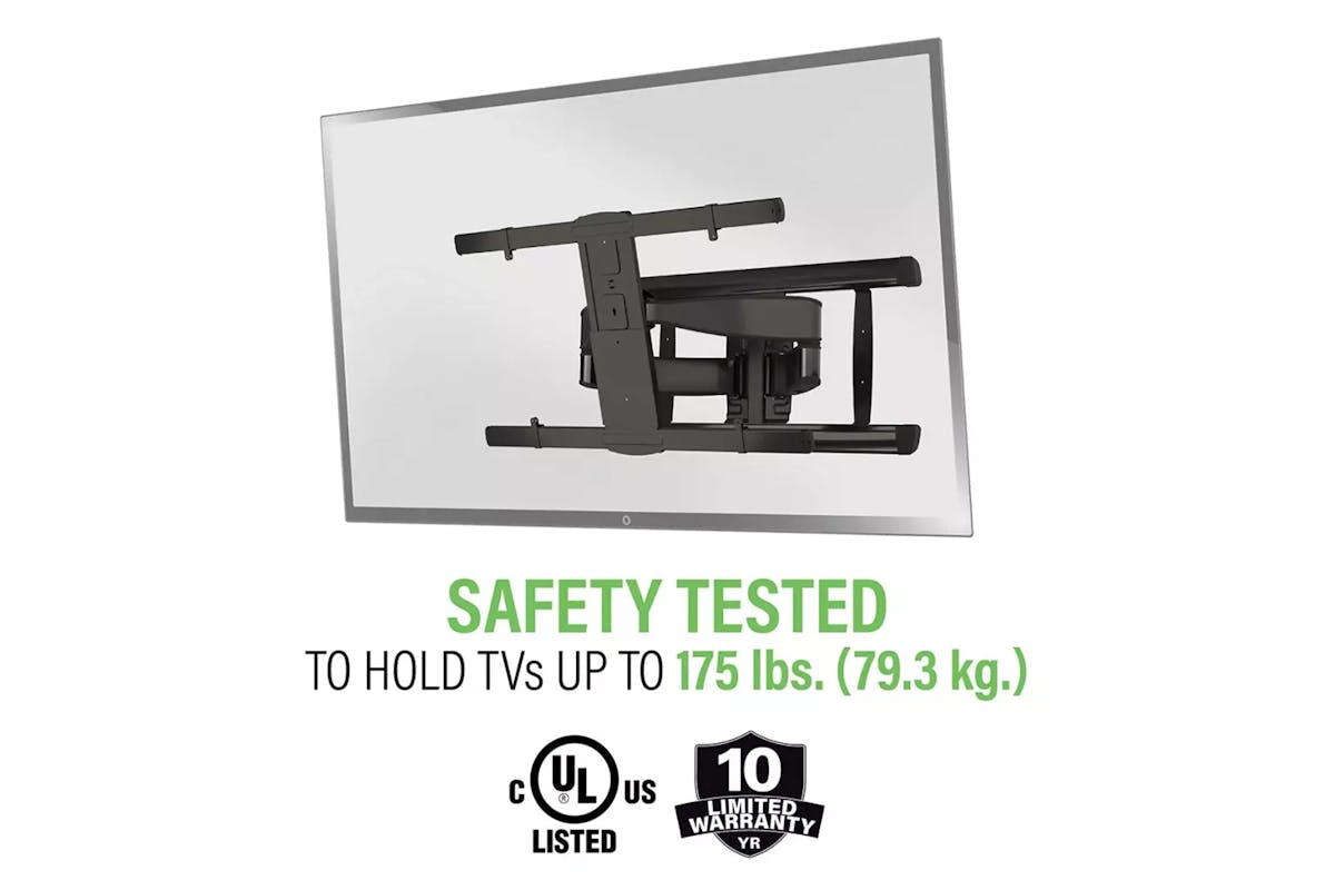 Sanus Advanced XL Full-Motion Premium TV Wall Mount for 65" - 100" TVs | VXF830-B2-7
