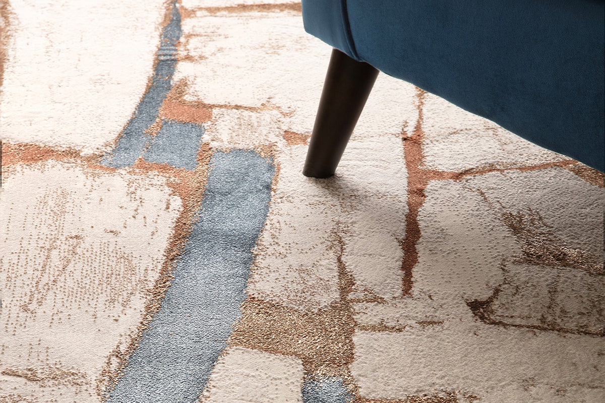 Vanta Abstract Rug | Beige/Natural | 120 x 170 cm-7