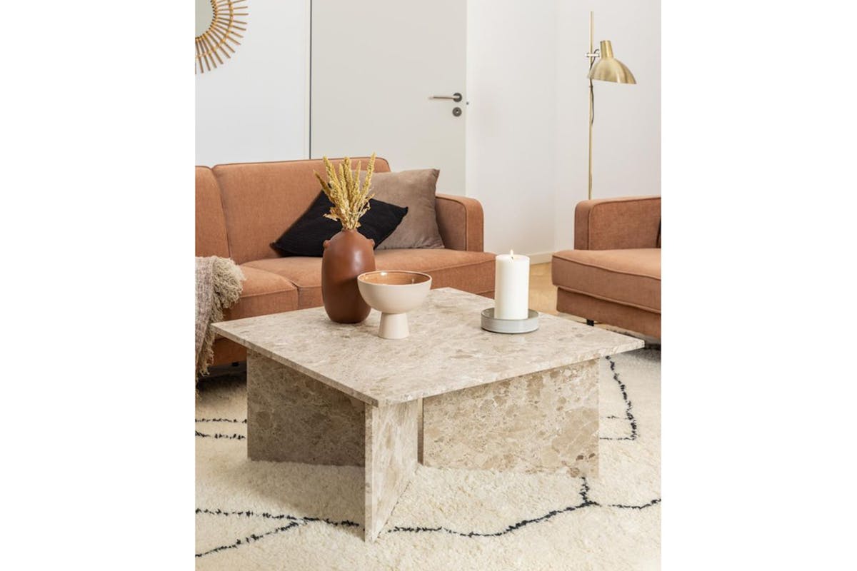 Vega Coffee Table | Latte | Square-2