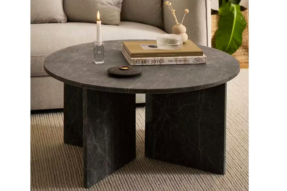 Vega Coffee Table | Brown | Round-5