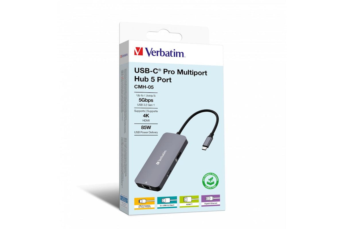 Verbatim USB-C Pro 5 Ports Multiport Hub-5