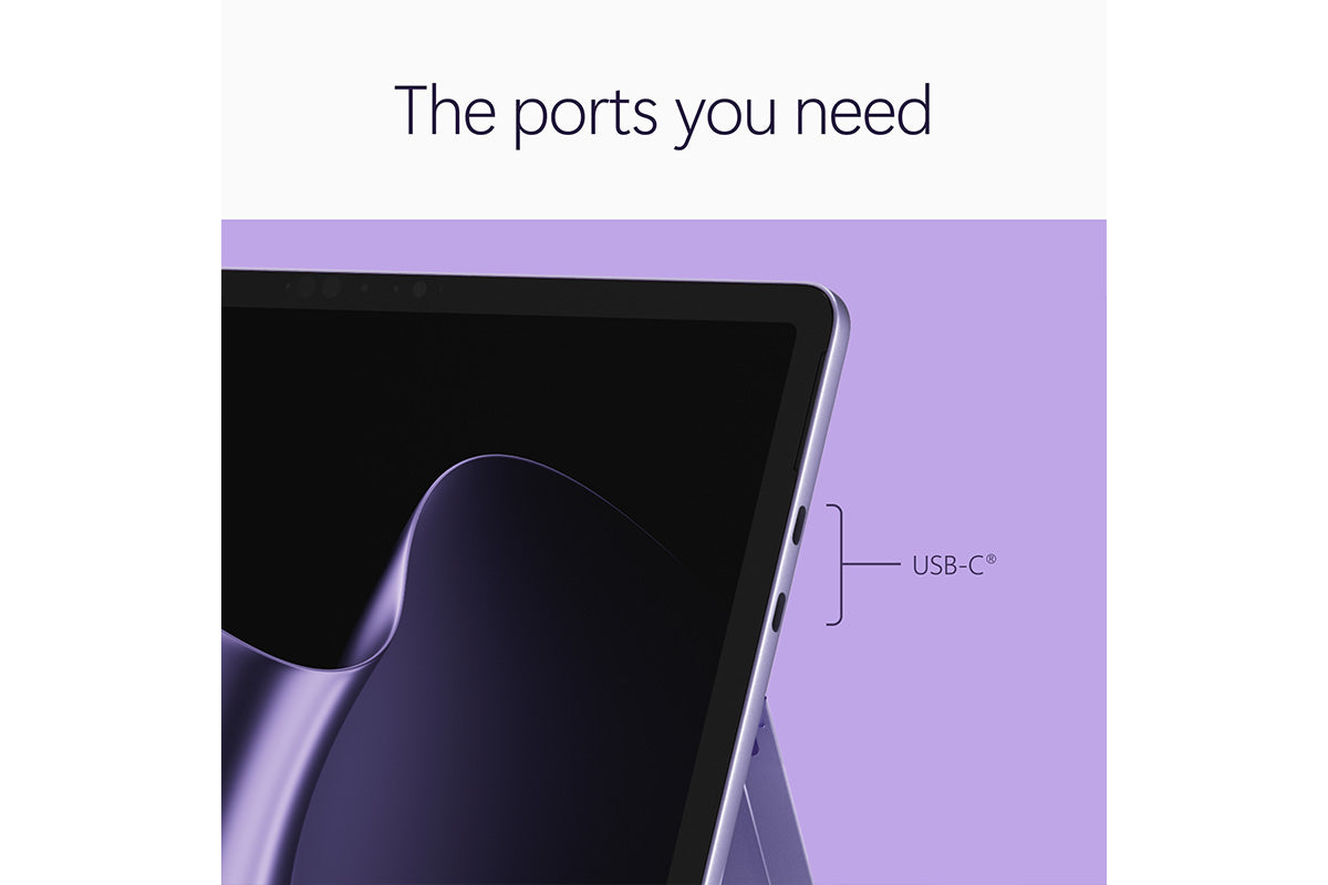 Microsoft Surface pro 12" | Copilot+ PC | Snapdragon X2 Plus | 16GB | 256GB | Violet-10