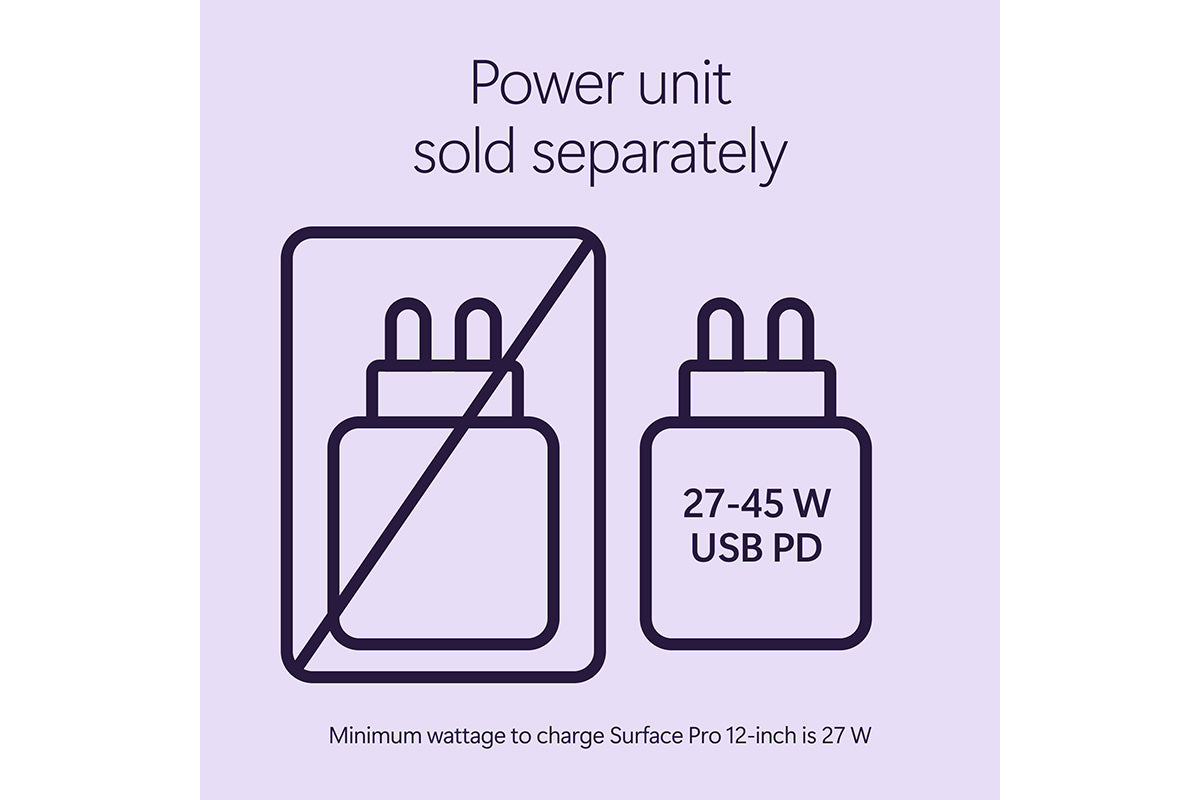 Microsoft Surface pro 12" | Copilot+ PC | Snapdragon X2 Plus (6 Core) | 16GB | 512GB | Violet-18