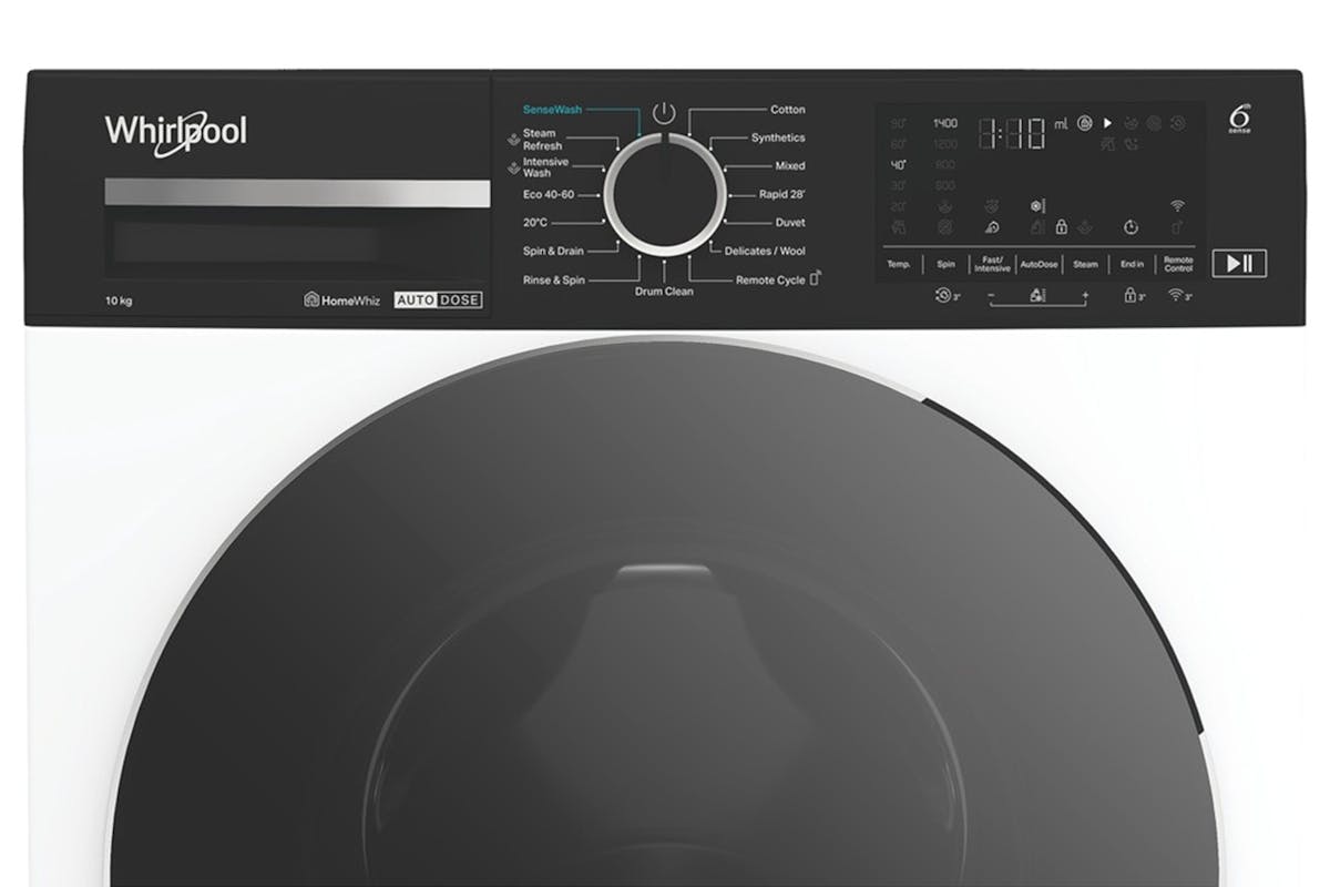 Whirlpool 6th Sense 10kg Freestanding Washing Machine | W0M011WADSIRE-6