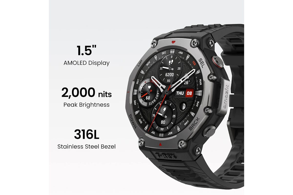 Amazfit T-Rex 3 Watch | Onyx-6