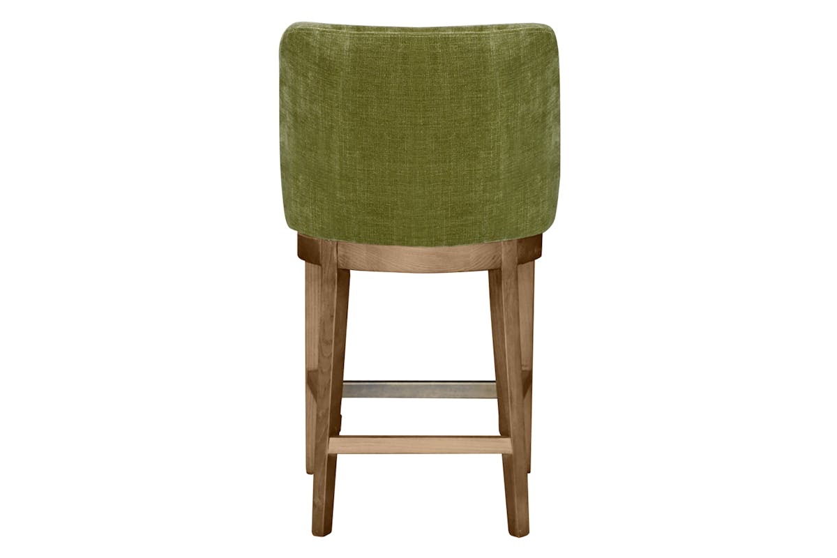 Walter Counter Stool | Fabric | Green-4
