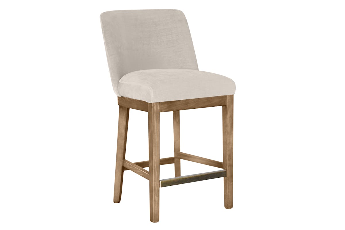 Walter Counter Stool | Fabric | Latte-2