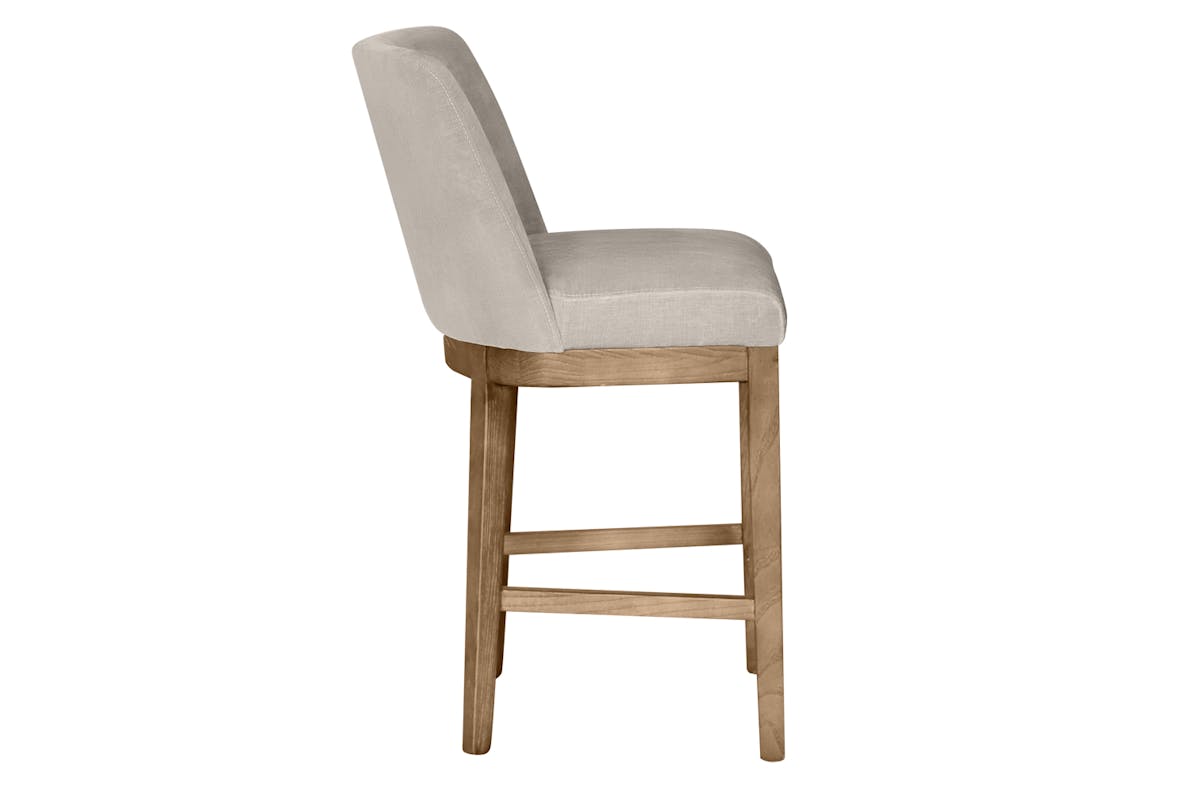 Walter Counter Stool | Fabric | Latte-5