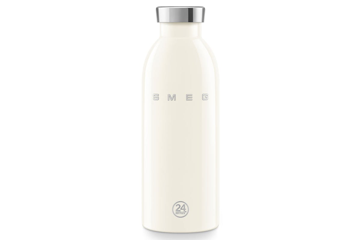 Smeg 50's Style Aesthetic 500ml Clima Water Bottle | WBF01CR | Cream
