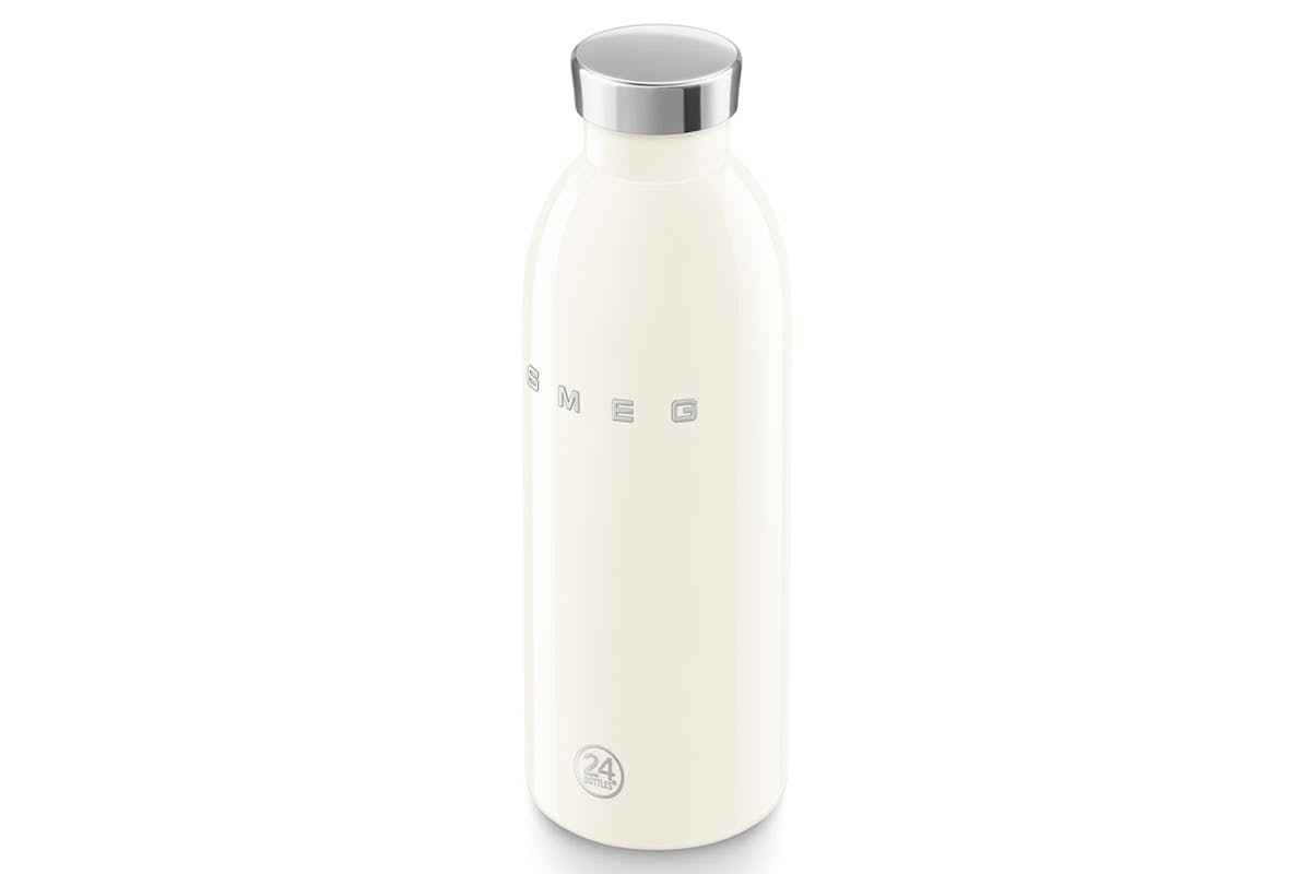 Smeg 50's Style Aesthetic 500ml Clima Water Bottle | WBF01CR | Cream-2