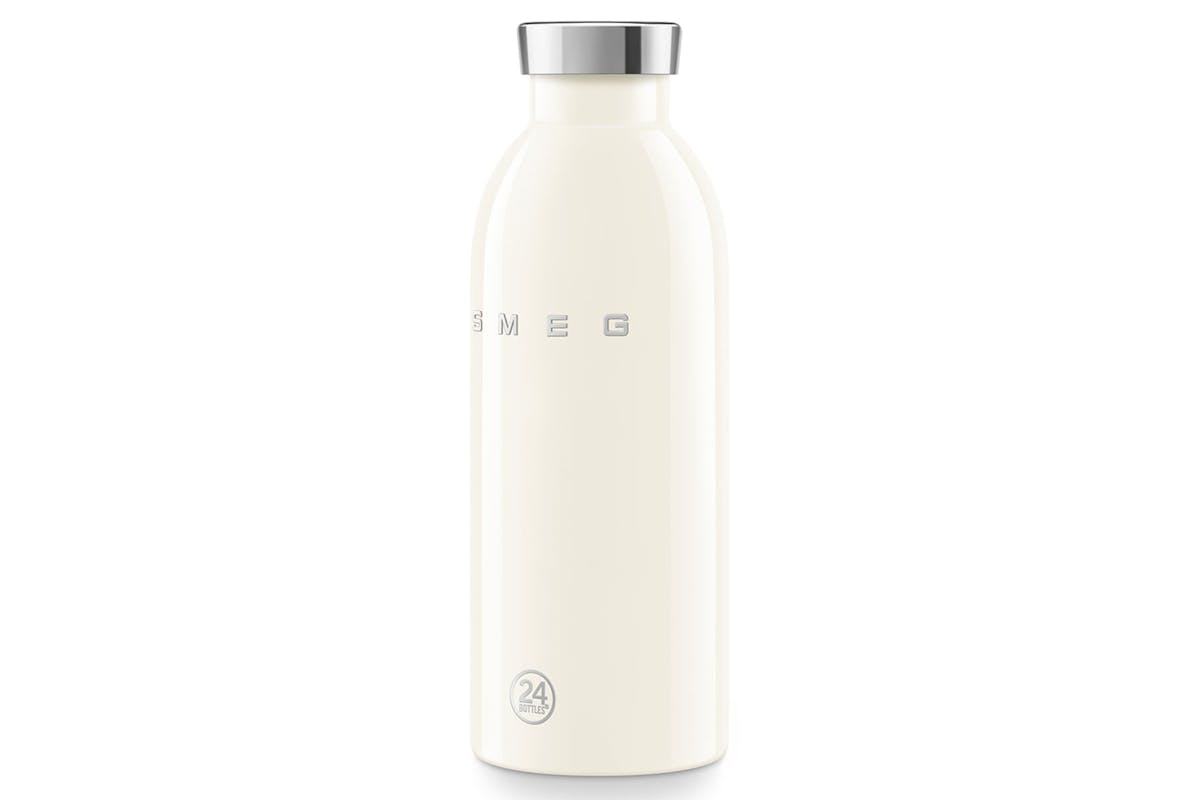 Smeg 50's Style Aesthetic 500ml Clima Water Bottle | WBF01CR | Cream-3