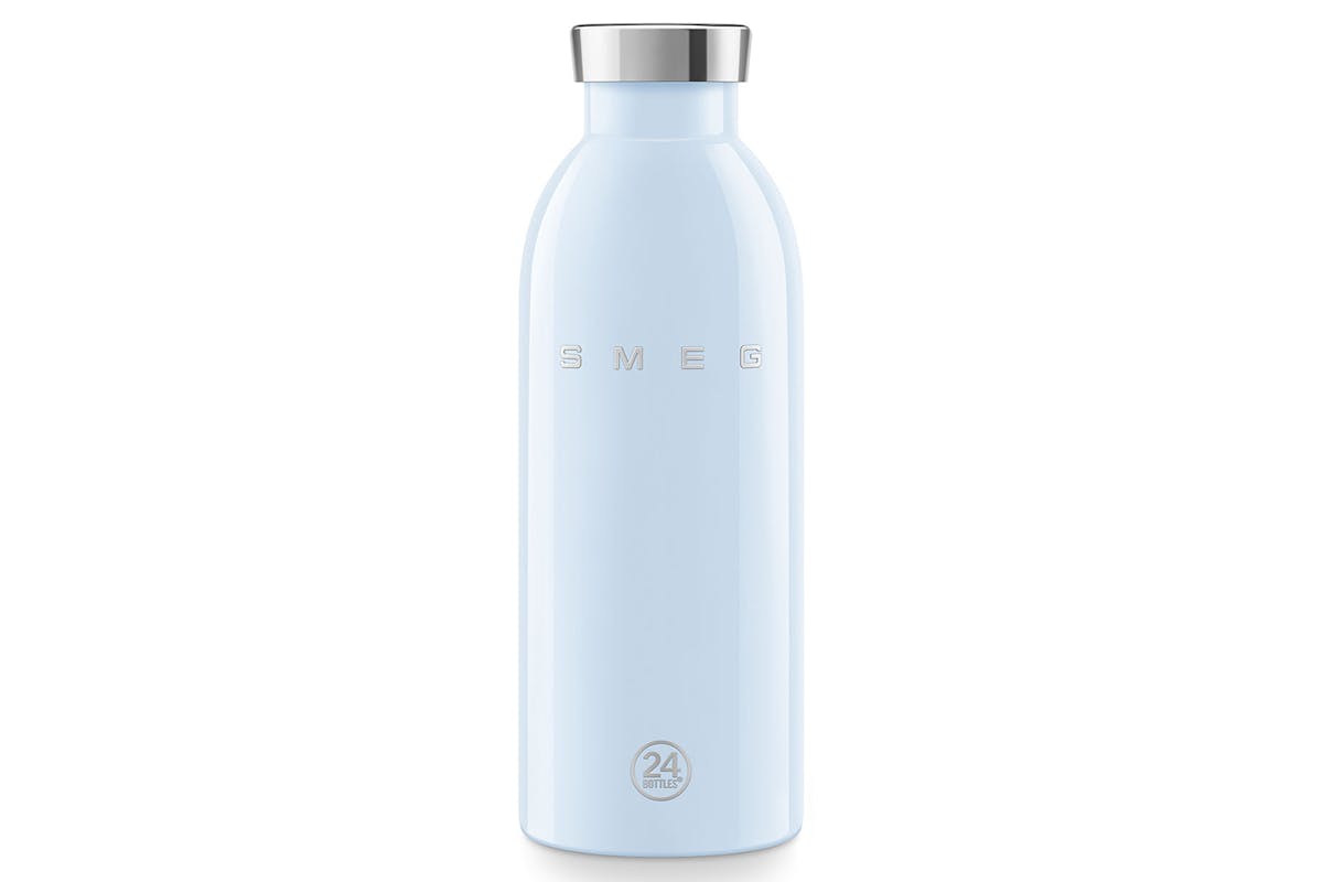 Smeg 50's Style Aesthetic 500ml Clima Water Bottle | WBF01PB | Pastel Blue
