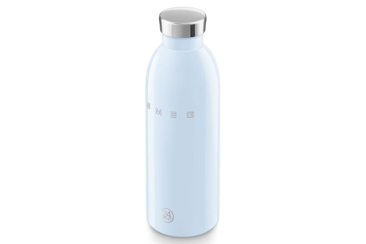 Smeg 50's Style Aesthetic 500ml Clima Water Bottle | WBF01PB | Pastel Blue-2