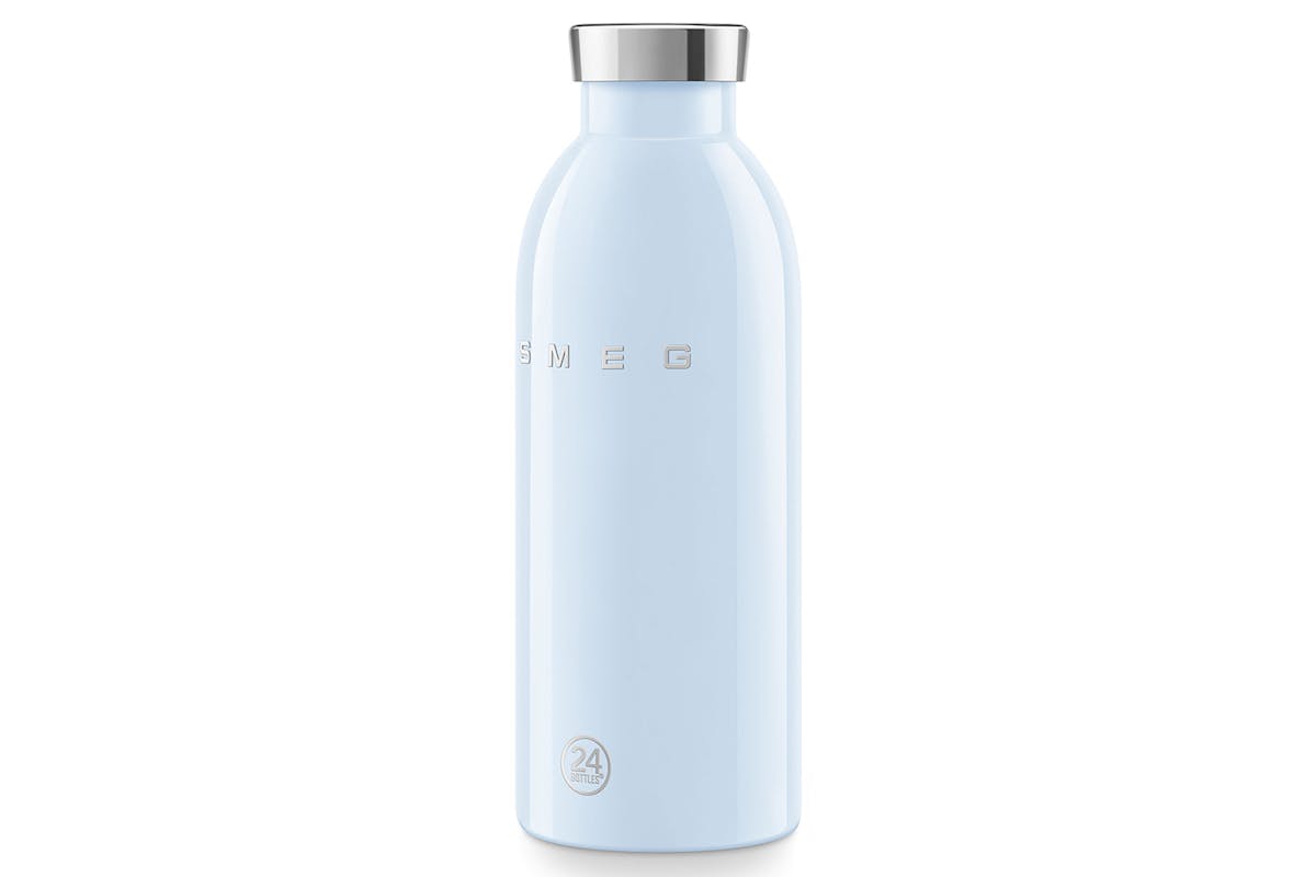 Smeg 50's Style Aesthetic 500ml Clima Water Bottle | WBF01PB | Pastel Blue-3