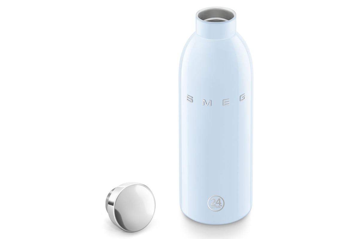 Smeg 50's Style Aesthetic 500ml Clima Water Bottle | WBF01PB | Pastel Blue-5