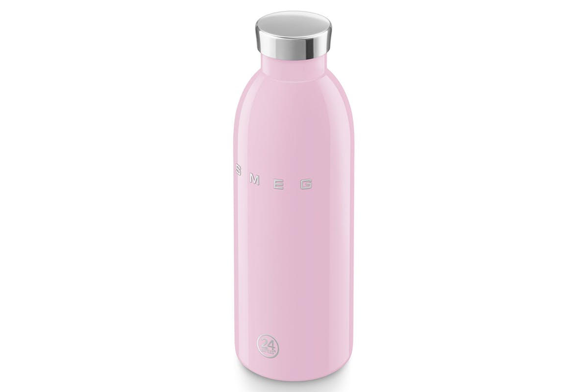 Smeg 50's Style Aesthetic 500ml Clima Water Bottle | WBF01PK | Pink-2