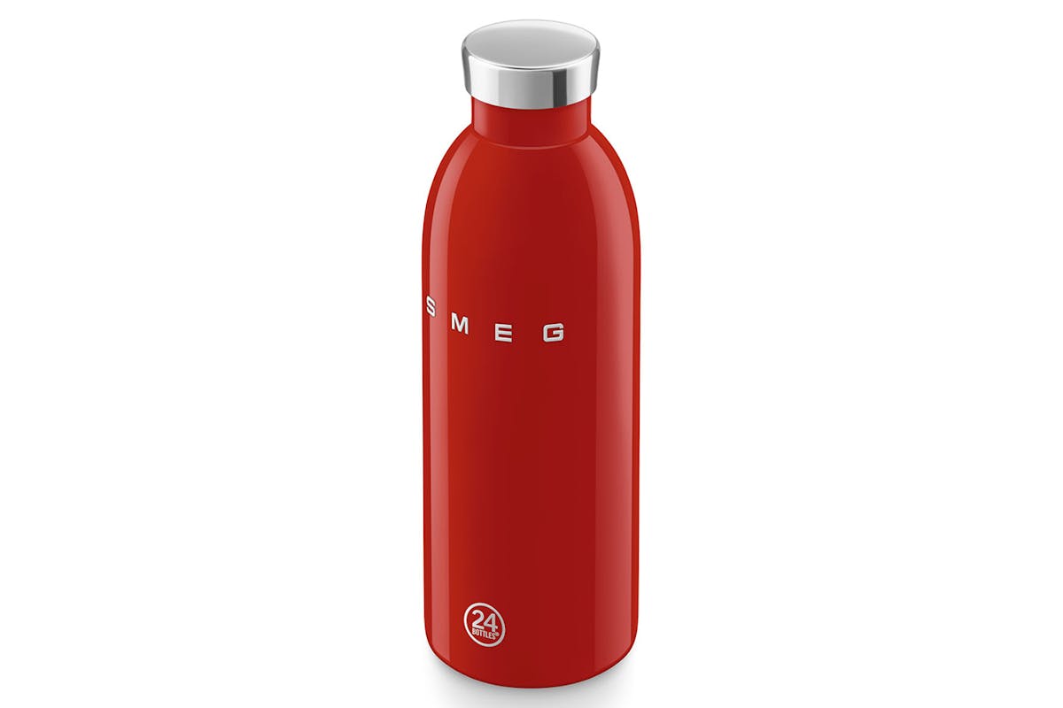 Smeg 50's Style Aesthetic 500ml Clima Water Bottle | WBF01RD | Red-2