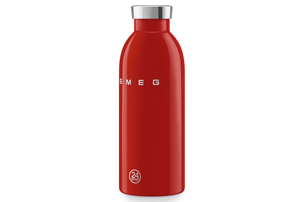 Smeg 50's Style Aesthetic 500ml Clima Water Bottle | WBF01RD | Red-3