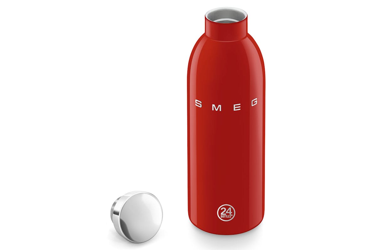 Smeg 50's Style Aesthetic 500ml Clima Water Bottle | WBF01RD | Red-5
