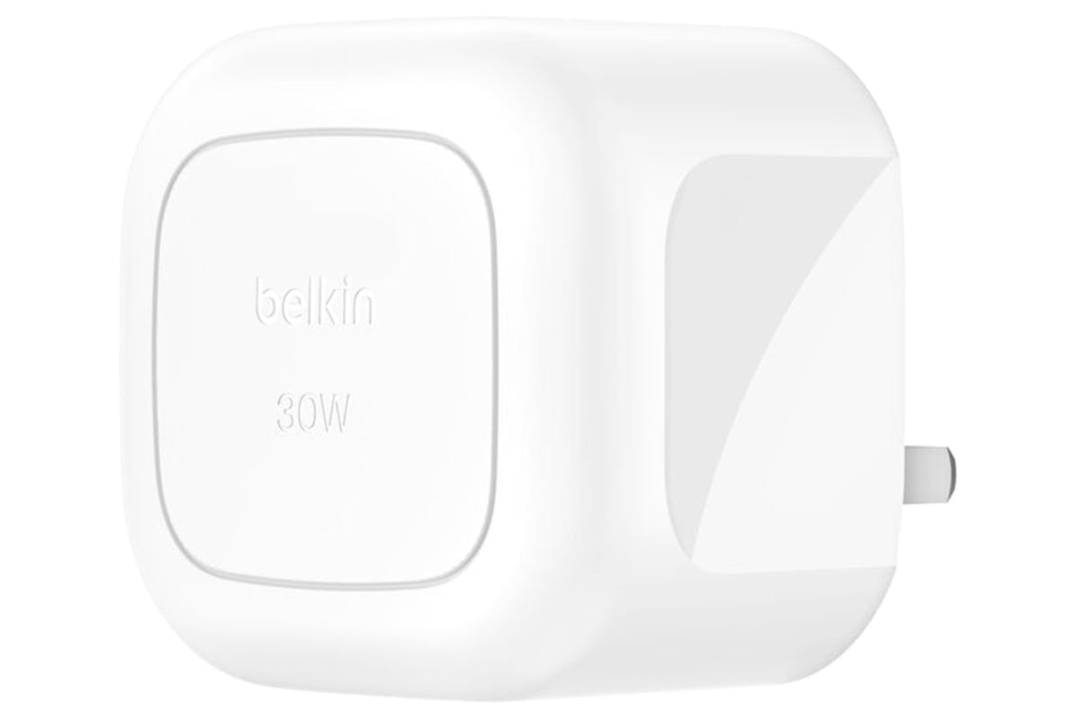 Belkin 30W PD Compact USB-C Charger with USB-C Cable Lightning Connector | White-2