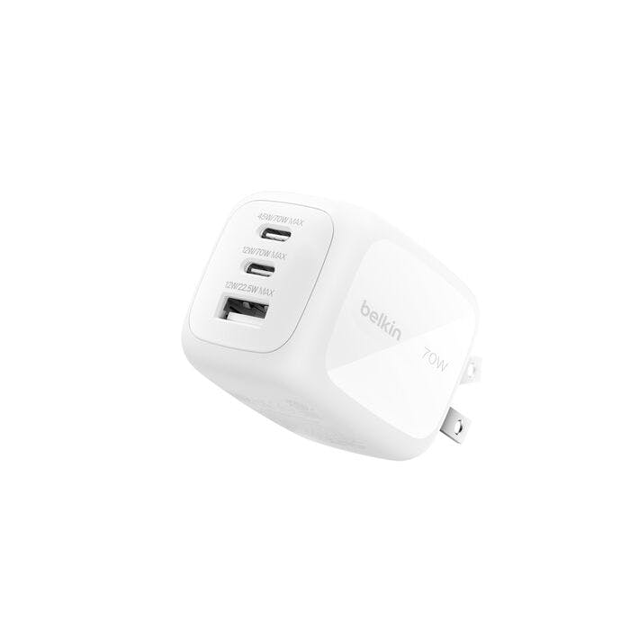 Belkin 70W Wall Charger Travel Adapter Kit-3