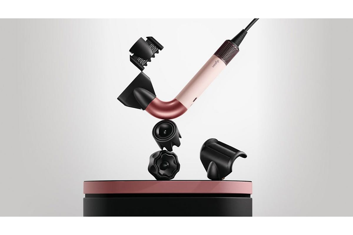 Dyson Supersonic r Straight + Wavy Hair Dryer | Ceramic Pink/Rose Gold | 533510-01-5