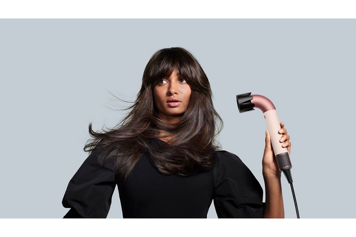 Dyson Supersonic r Straight + Wavy Hair Dryer | Ceramic Pink/Rose Gold | 533510-01-2