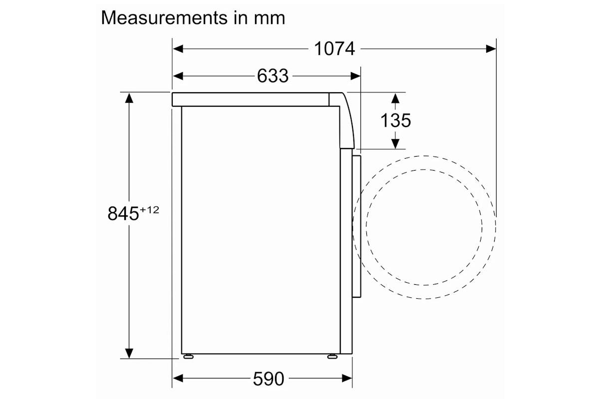 Siemens iQ500 9kg Freestanding Washing Machine | WG46H2A9GB-13