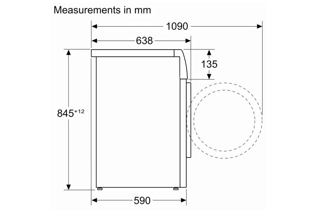 Siemens iQ700 10kg Freestanding Washing Machine | WG56B2A2GB-10