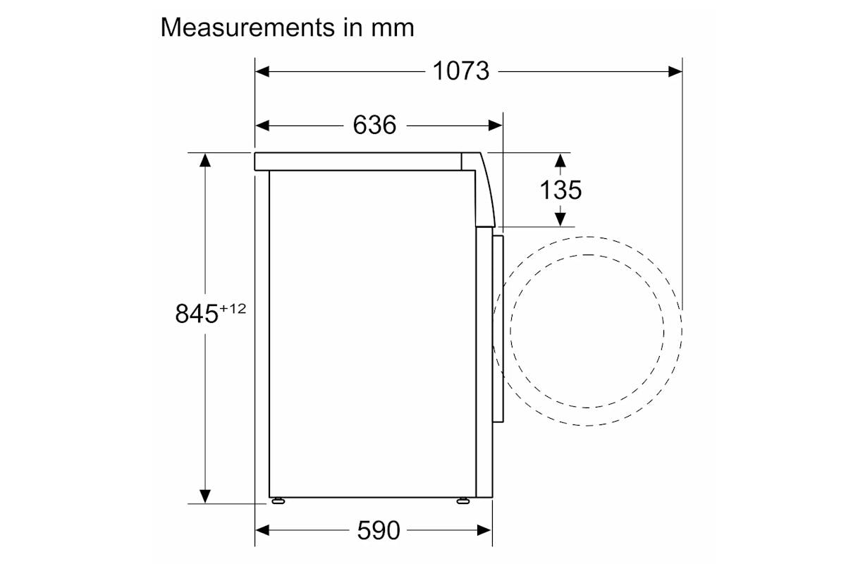 Siemens IQ500 10kg Freestanding Washing Machine | WG56G2Z4GB-13