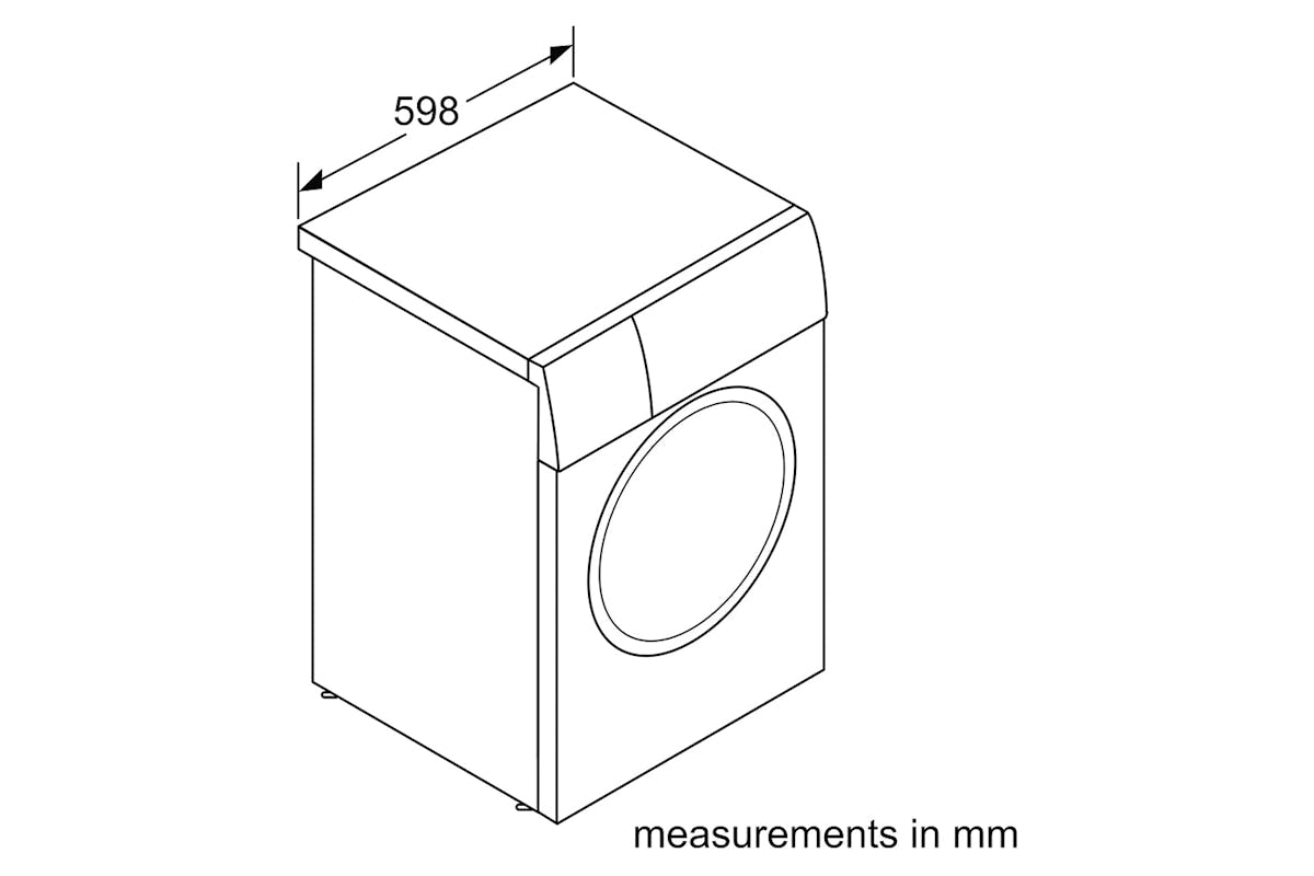 Siemens IQ500 10kg Freestanding Washing Machine | WG56H2A9GB-12