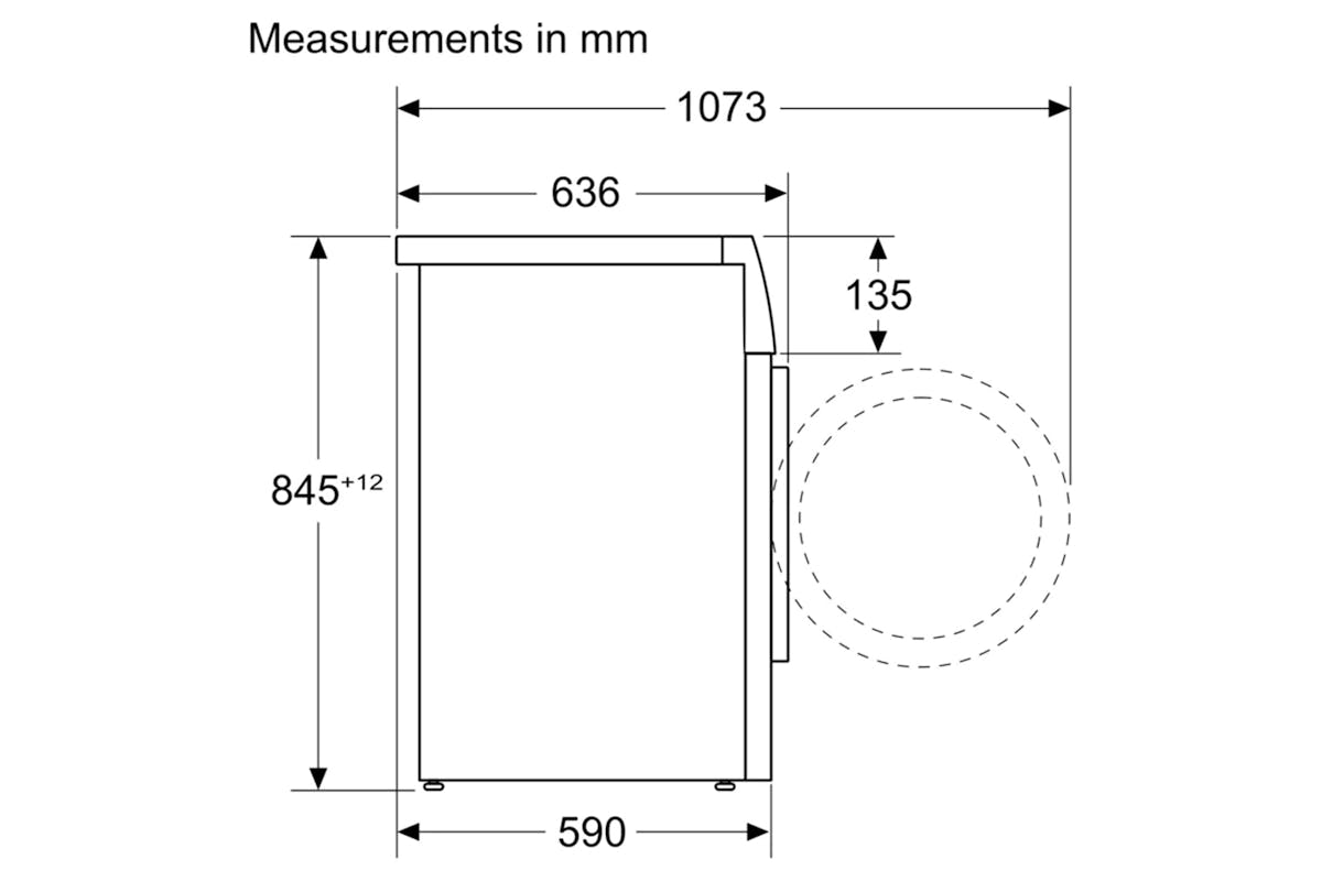 Bosch Series 6 9kg Freestanding Washing Machine | WGG244ZCGB-8